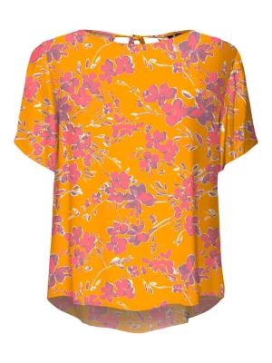 Vero Moda Koszulka "Menny" w kolorze pomarańczowym rozmiar: XS