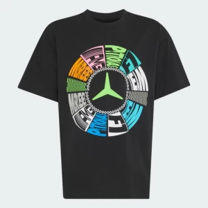 KOSZULKA MERCEDES - AMG PETRONAS FORMULA 1 TEAM LIGHTS ON Adidas czarny