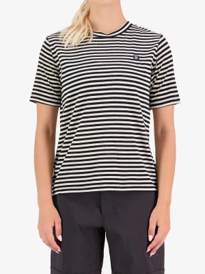 Koszulka merino damska Mons Royale Icon Relaxed Tee - MR stripe