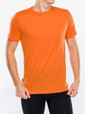 Koszulka merino Icebreaker Merino 125 Cool-Lite Sphere III SS Tee - blaze