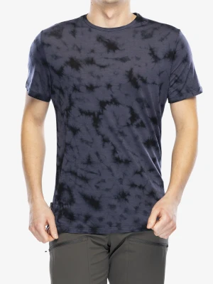 Koszulka merino Icebreaker Merino 125 Cool-Lite Sphere SS Tee Cloud Dye - cd graphite/black/cd