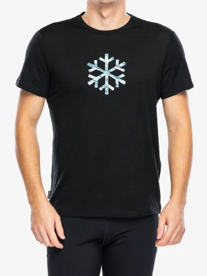 Koszulka merino Icebreaker Merino 150 Tech Lite SS Tee POW - black