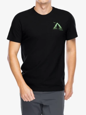 Koszulka merino Smartwool Go Far. Feel Good. Graphic Short Sleeve Tee Slim Fit - black