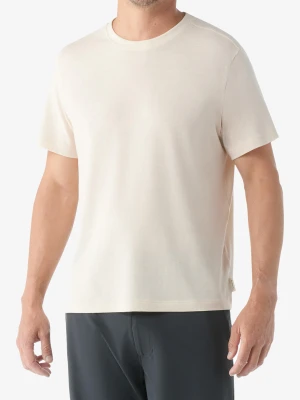 Koszulka merino Smartwool  Perfect Crew Tee - almond