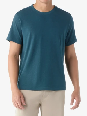 Koszulka merino Smartwool  Perfect Crew Tee - twilight blue