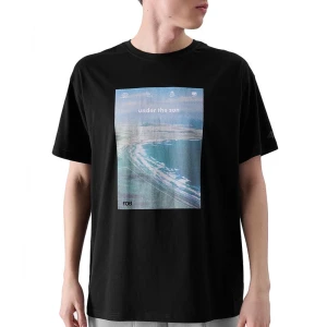 Koszulka męska 4F RSS24TTSHM213220S - czarna