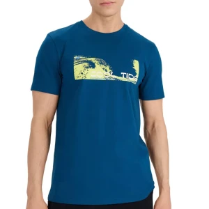 Koszulka męska 4F WSS25TTSHM203046S - niebieska