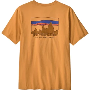 Koszulka męska '73 Skyline Patagonia Pomarańczowy