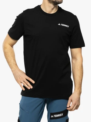 Koszulka męska adidas TERREX Mountain Graphic Tee - black