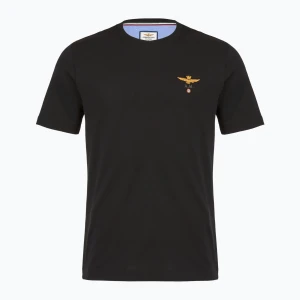 Koszulka męska Aeronautica Militare 252TS1580UJ00372 Basic Crewneck jet black