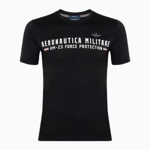 Koszulka męska Aeronautica Militare Heritage jet black