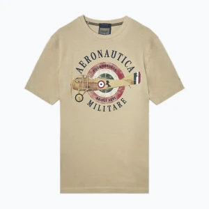 Koszulka męska Aeronautica Militare Squadriglia degli Assi antelope beige