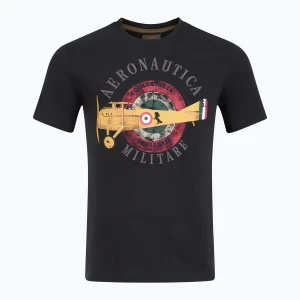 Koszulka męska Aeronautica Militare Squadriglia degli Assi blu navy