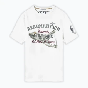 Zdjęcie produktu Koszulka męska Aeronautica Militare Tornado  milk white