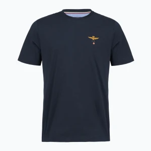 Koszulka męska Aeronautica Militare TS1580UJ00372 blu navy