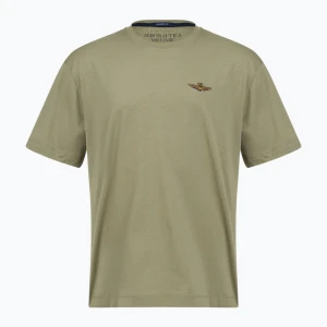 Koszulka męska Aeronautica Militare TS2535UJ00641 lichen green