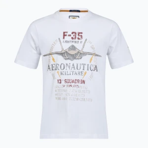 Koszulka męska Aeronautica Militare TS2536UJ00641 off white