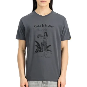 Koszulka męska Alpha Industries Hawaii 156525684 - szara