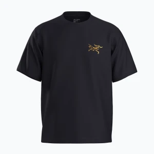 Koszulka męska Arcteryx Kragg Cotton Logo 24k black Arc'teryx