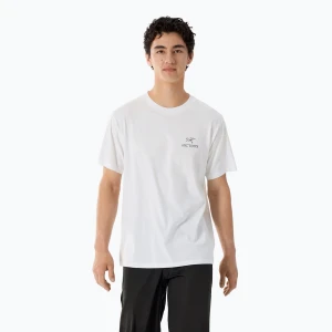 Koszulka męska Arcteryx Kragg Sl Cotton Bird Word white light/black