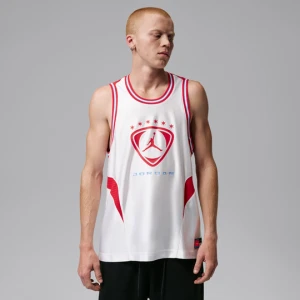 Koszulka męska bez rękawów Jordan Brooklyn - Biel