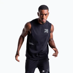 Koszulka męska BOXRAW Make 'Em Miss Muscle black