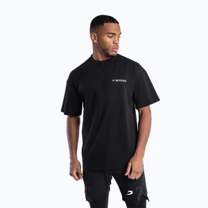 Koszulka męska BOXRAW We Don't Play Boxing Oversized T-Shirt Czarny