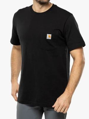 Koszulka męska Carhartt K87 Pocket S/S T-Shirt - black