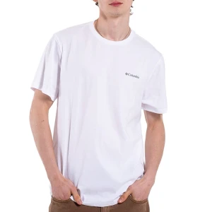 Koszulka męska Columbia CSC Back Graphic 2155021102 - biała