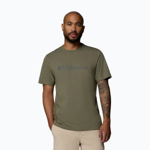 Koszulka męska Columbia CSC Basic Logo Tee stone green/gem columbia