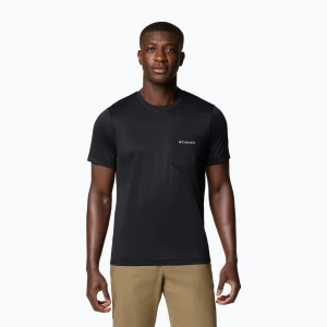 Koszulka męska Columbia Hike Pocket Crew black