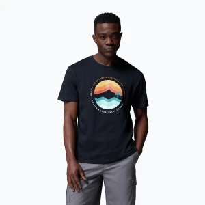 Koszulka męska Columbia Path Lake Graphic Tee II black/circular