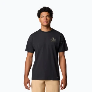 Koszulka męska Columbia Tunnel Valley Graphic Tee black/naturally inclined