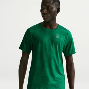 Męska koszulka do tenisa Dri-FIT NikeCourt Advantage - Zieleń