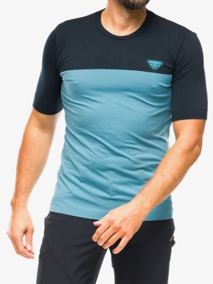 Koszulka męska Dynafit Traverse S-Tech S/S Tee - storm blue/blueberry