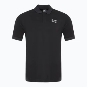 Koszulka męska EA7 Emporio Armani Train 7 Lines Polo black 1200