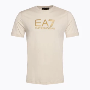 Koszulka męska EA7 Emporio Armani Train Gold Label Tee Pima Big Logo rainy day