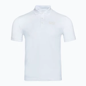 Koszulka męska EA7 Emporio Armani Train Visibility Polo white