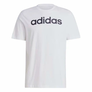 Koszulka męska Essentials Single Jersey Linear Embroidered Logo Adidas