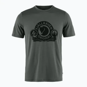 Koszulka męska Fjällräven Abisko Wool Classic basalt