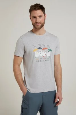 Koszulka męska Great British Weather - Grey Mountain Warehouse