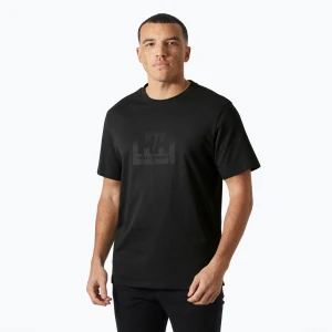 Koszulka męska Helly Hansen Box T 2.0 black