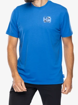 Koszulka męska Helly Hansen Skog Recycled Graphic T-Shirt - cobalt 2.0