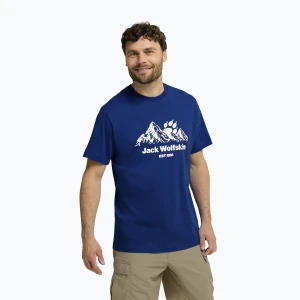 Koszulka męska Jack Wolfskin Carefree blue orchid