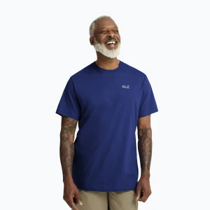 Koszulka męska Jack Wolfskin Essential blue orchid