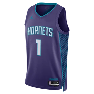 Koszulka męska Jordan Dri-FIT NBA Swingman Charlotte Hornets Statement Edition - Fiolet