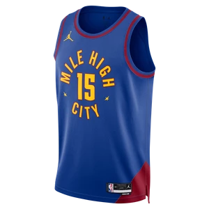 Koszulka męska Jordan Dri-FIT NBA Swingman Denver Nuggets Statement Edition - Niebieski