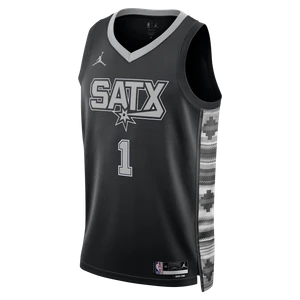 Koszulka męska Jordan Dri-FIT NBA Swingman San Antonio Spurs Statement Edition - Czerń