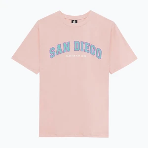 Koszulka męska Kaotiko San Diego College pink