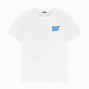 Koszulka męska Kaotiko Washed Happy Place white